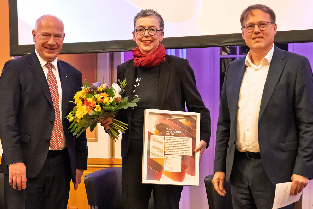 Preisträger Frau Ines Stürmer