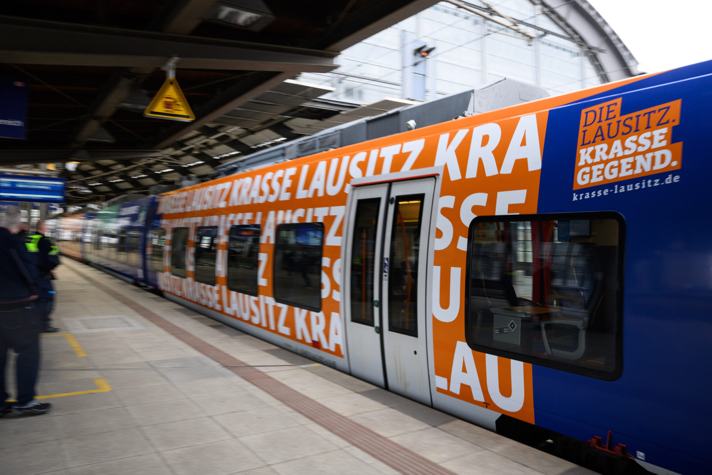 Strukturwandel-Express-Zug „Krasse Lausitz“