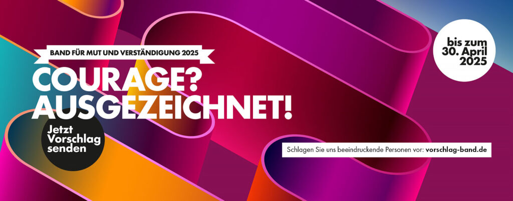 Band für Mut und Verständigung 2025